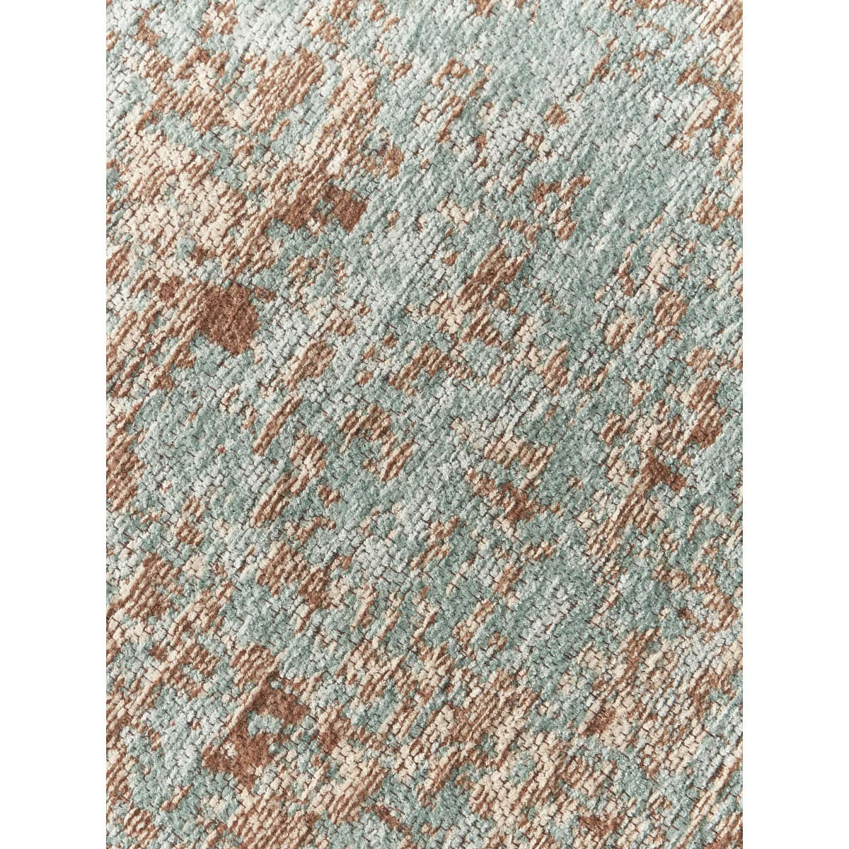 Round Hand-Woven Chenille Rug Rimini – image 5