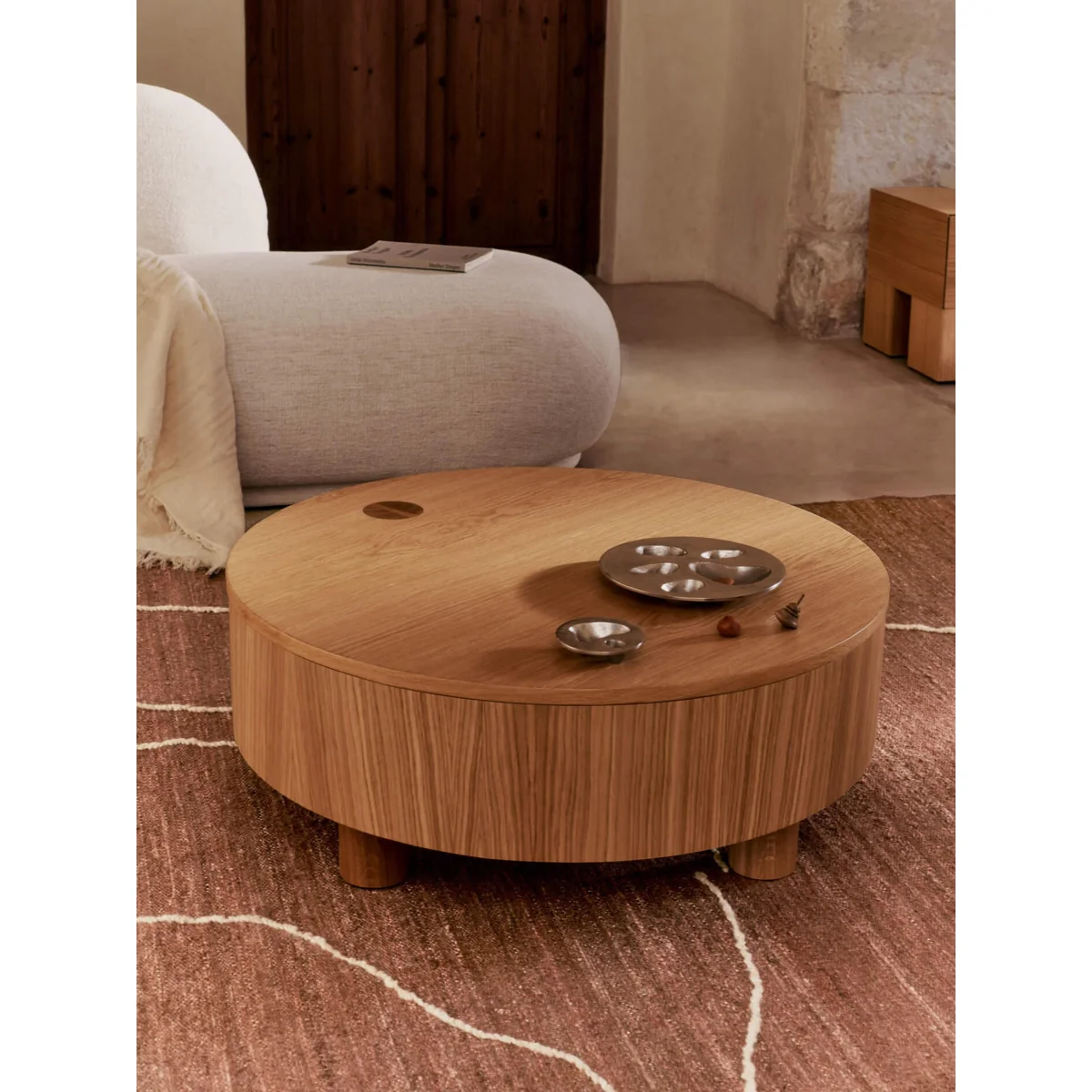 Handwoven Jute Rug Gesso – image 5