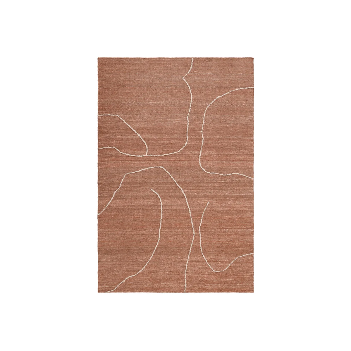 Handwoven Jute Rug Gesso – image 1
