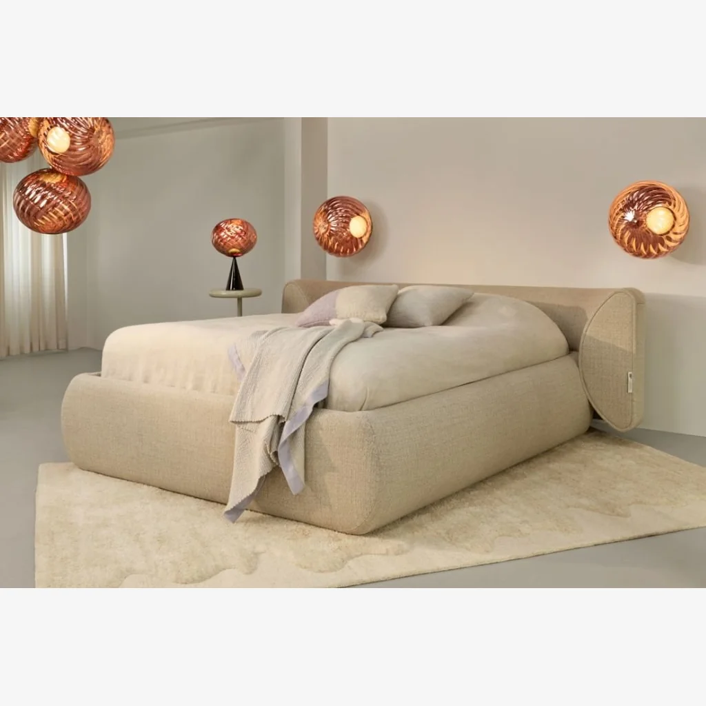 Vispring x Tom Dixon Fat Bed
