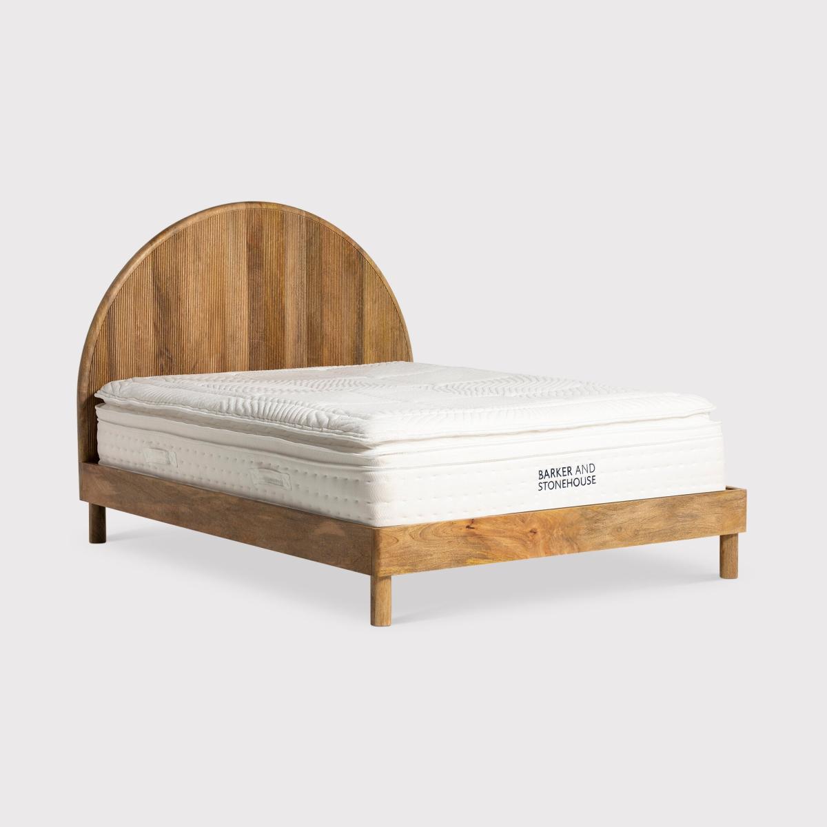 Zuberi King Bedframe, Neutral Wood | Barker & Stonehouse – image 2