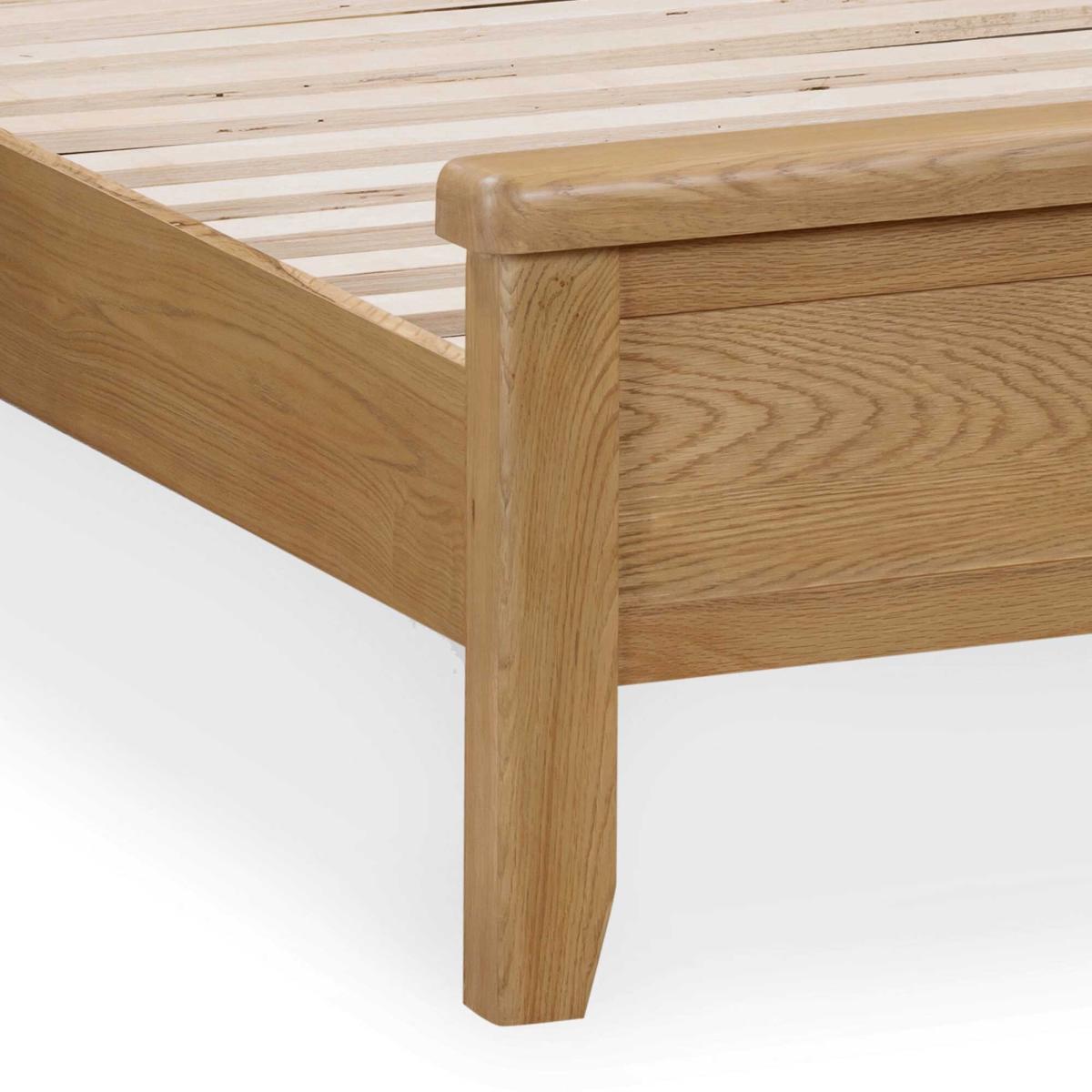 Raithwaite Double Bed Frame, Oak Wood | Barker & Stonehouse – image 4