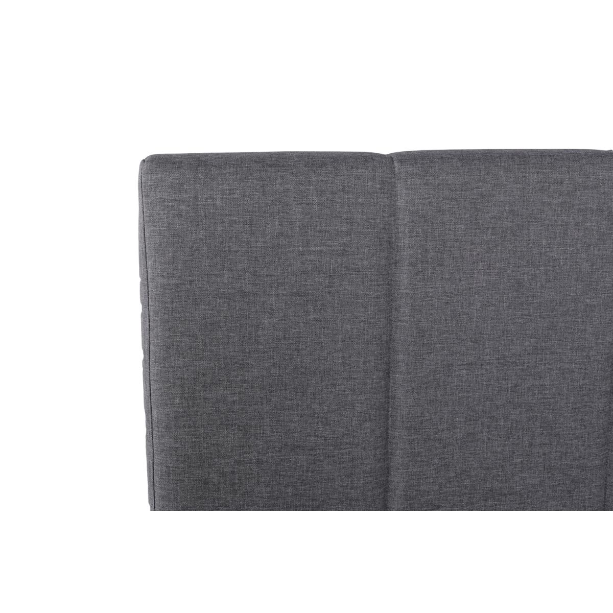 Flair Grey Waltz Fabric Ottoman Kingsize Bed - King – image 7