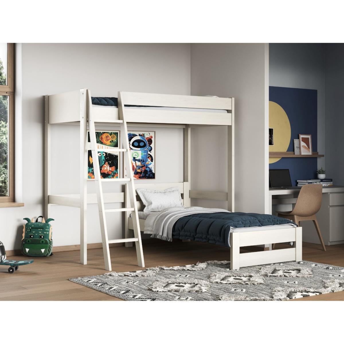 Noomi Tera High Sleeper With Single L Shaped Bed - – image 2