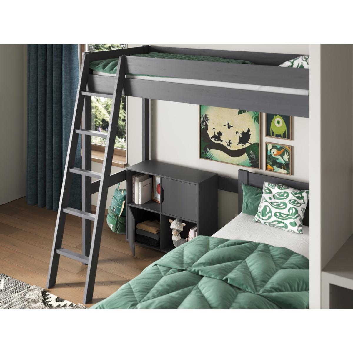 Noomi Tera High Sleeper With Single L Shaped Bed - – image 5
