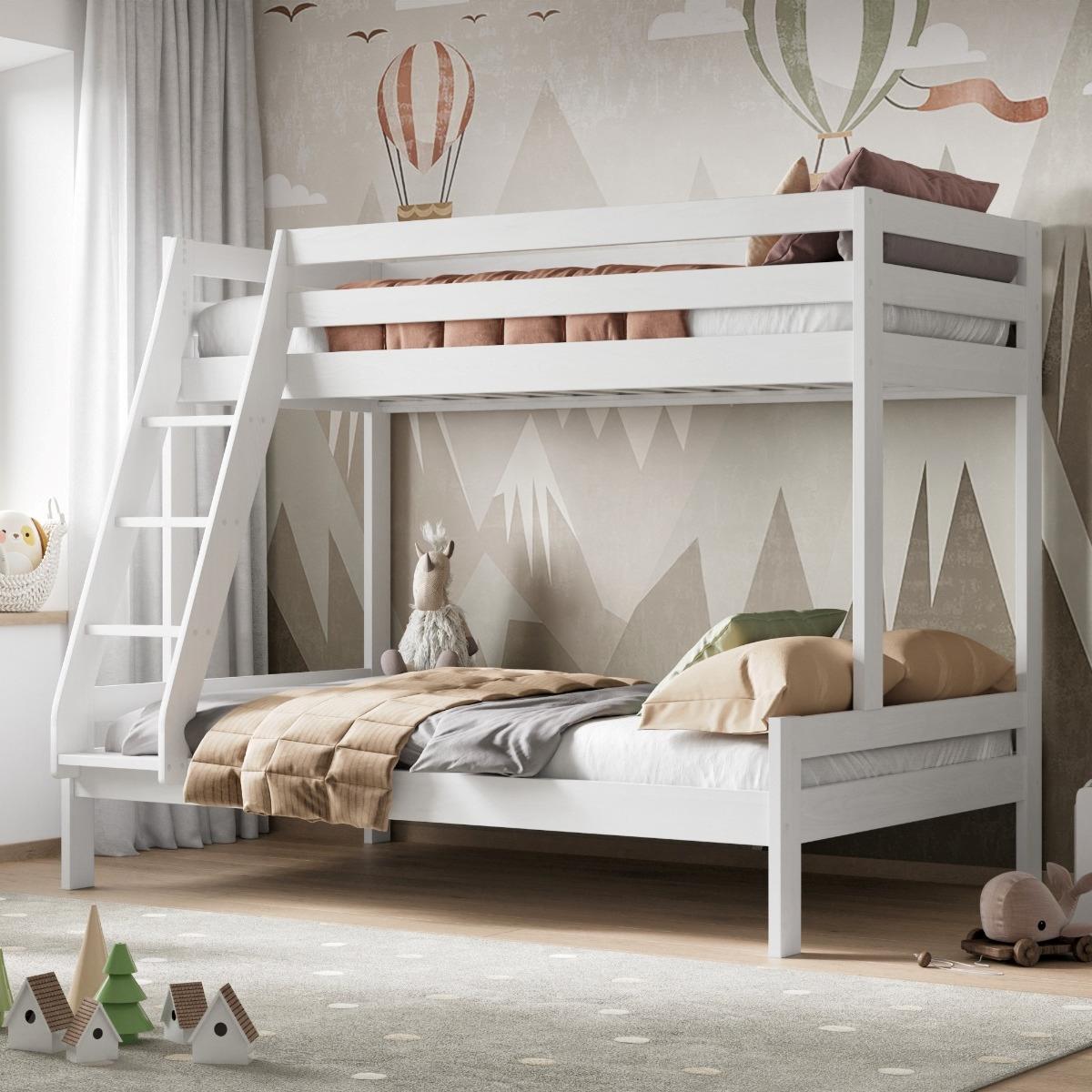 Noomi Nora Solid Wood Triple Bunk Bed - – image 2