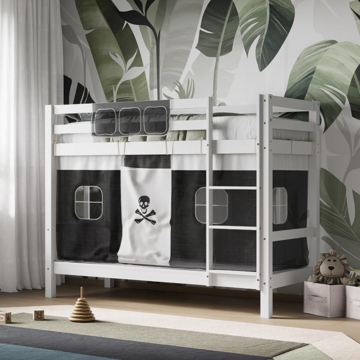 Flair Callisto Shorty Bunk Bed White With Accessories - – image 3