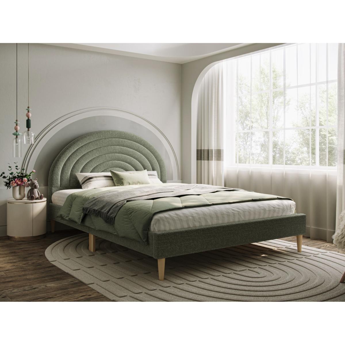 Flair Ava Boucle Double Bed - – image 2