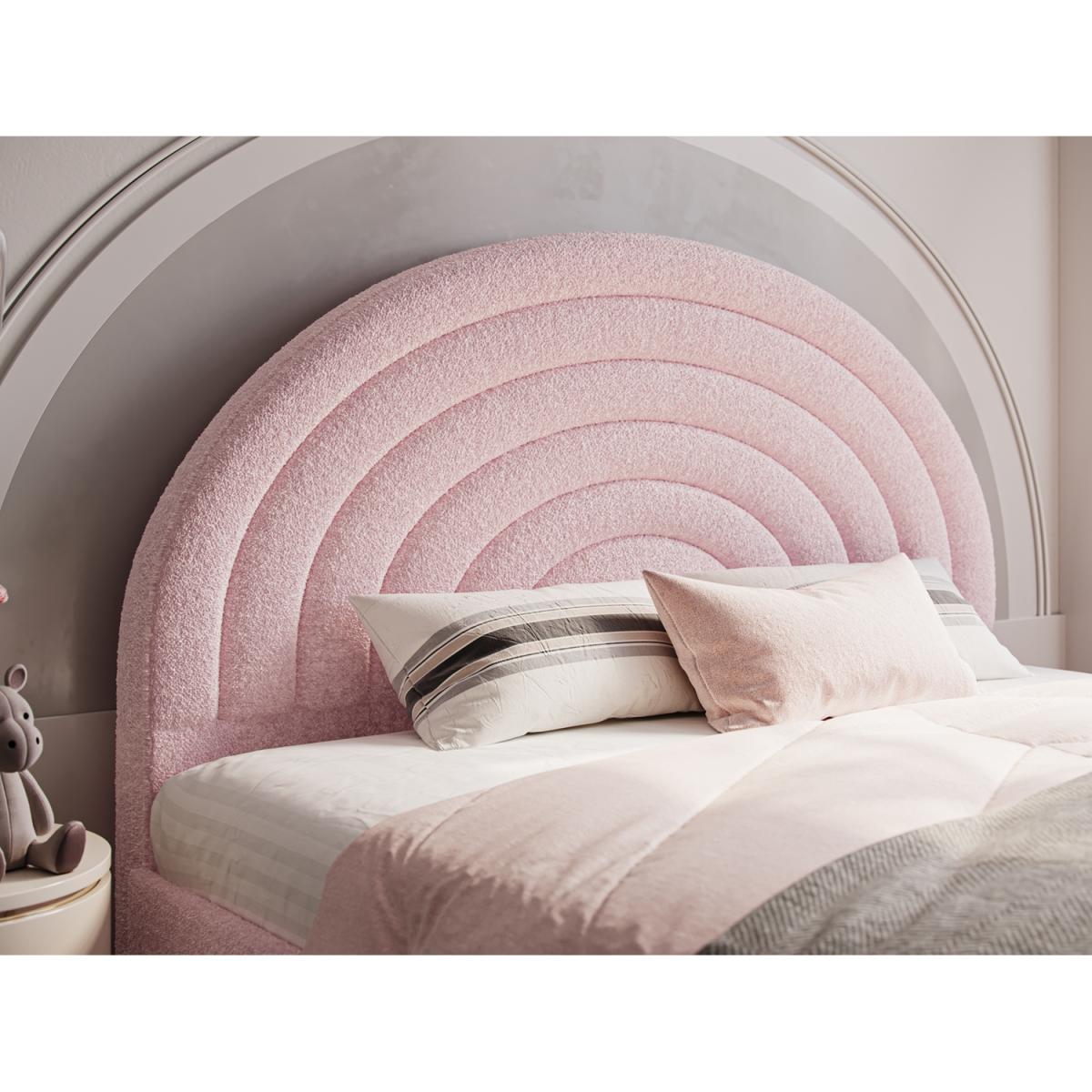 Flair Ava Boucle Double Bed - – image 3