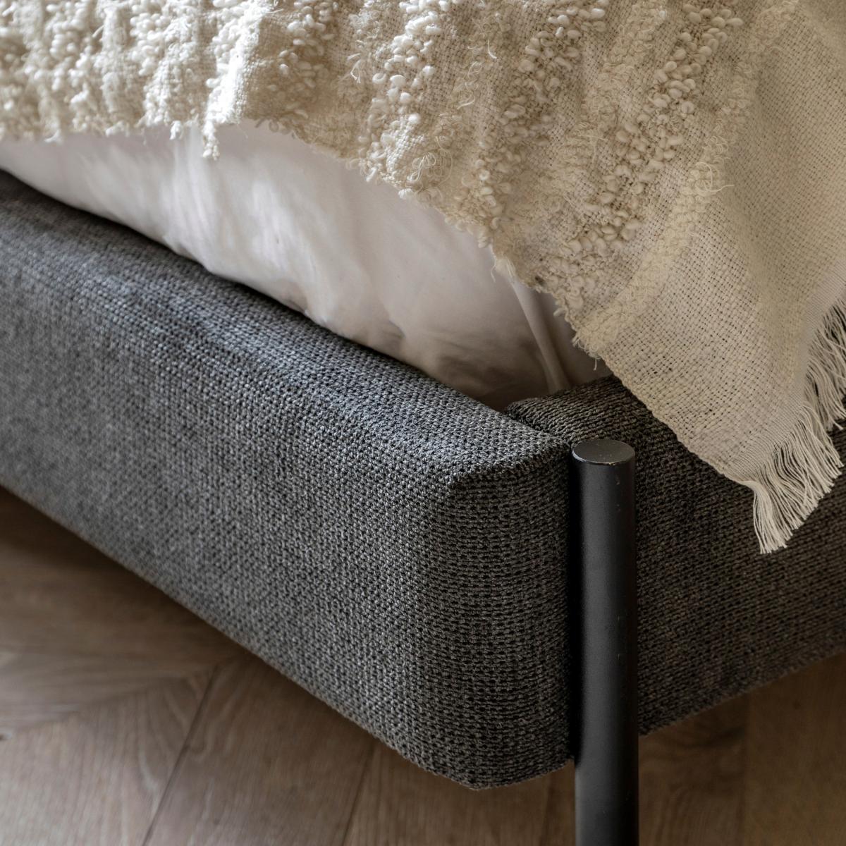 Bartow Bed Frame Warm Grey – image 5
