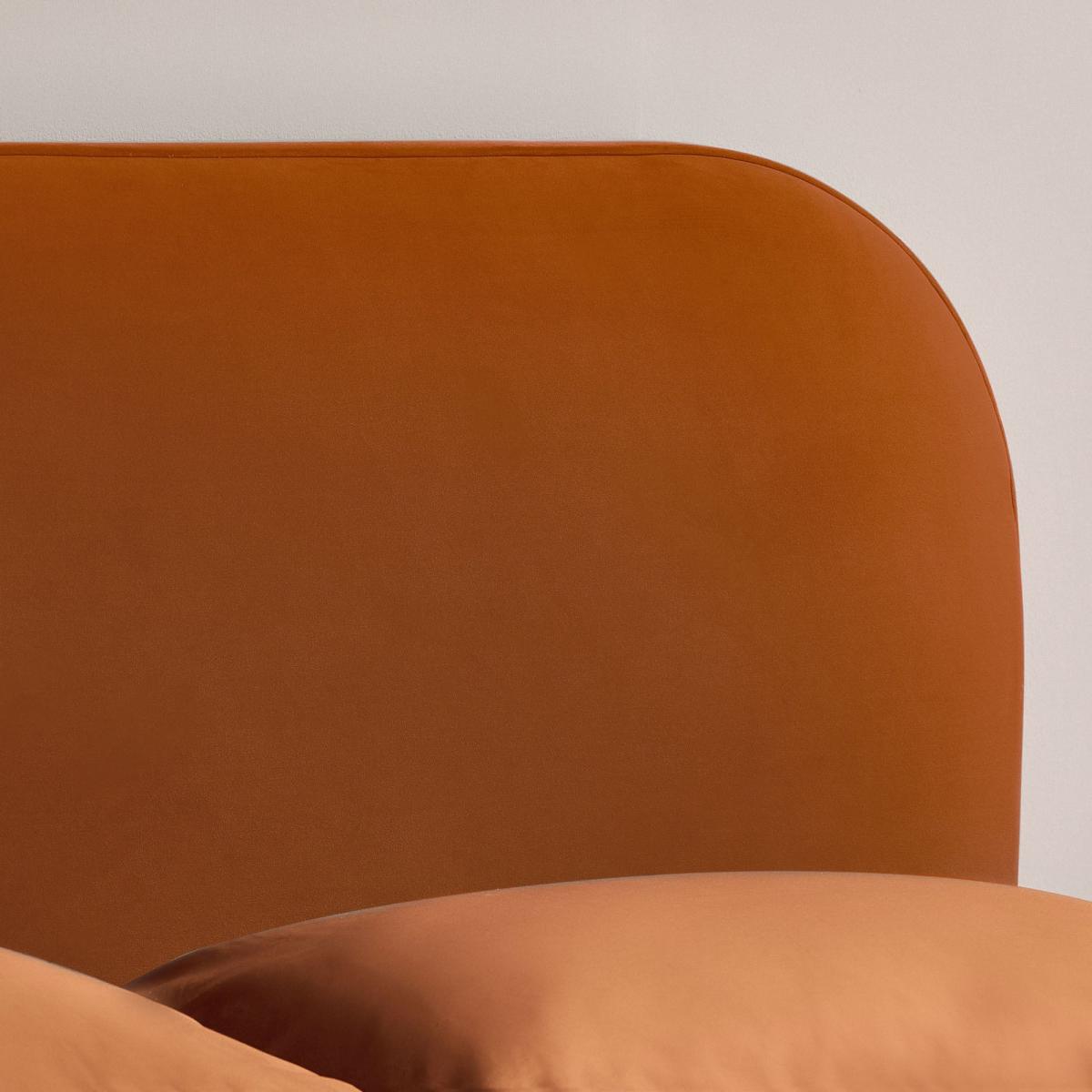 Fara Bed Frame, Velvet Amber – image 4