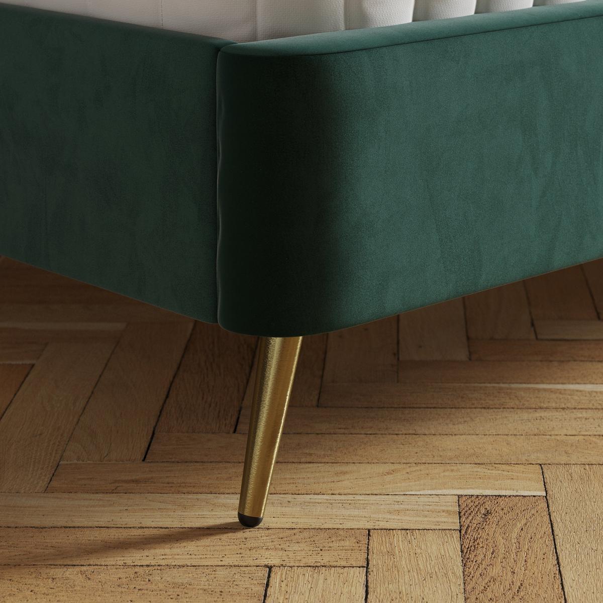 Starla Velvet Bed Bottle Green – image 3