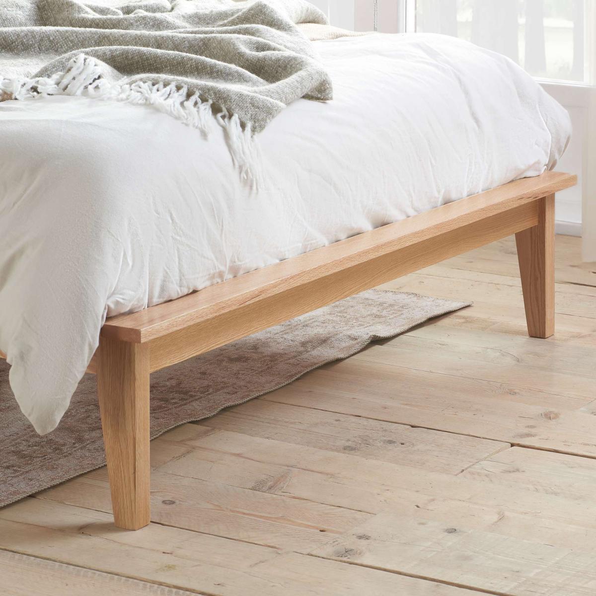 Birlea Astrid Rattan Bed Frame, Oak Oak – image 6