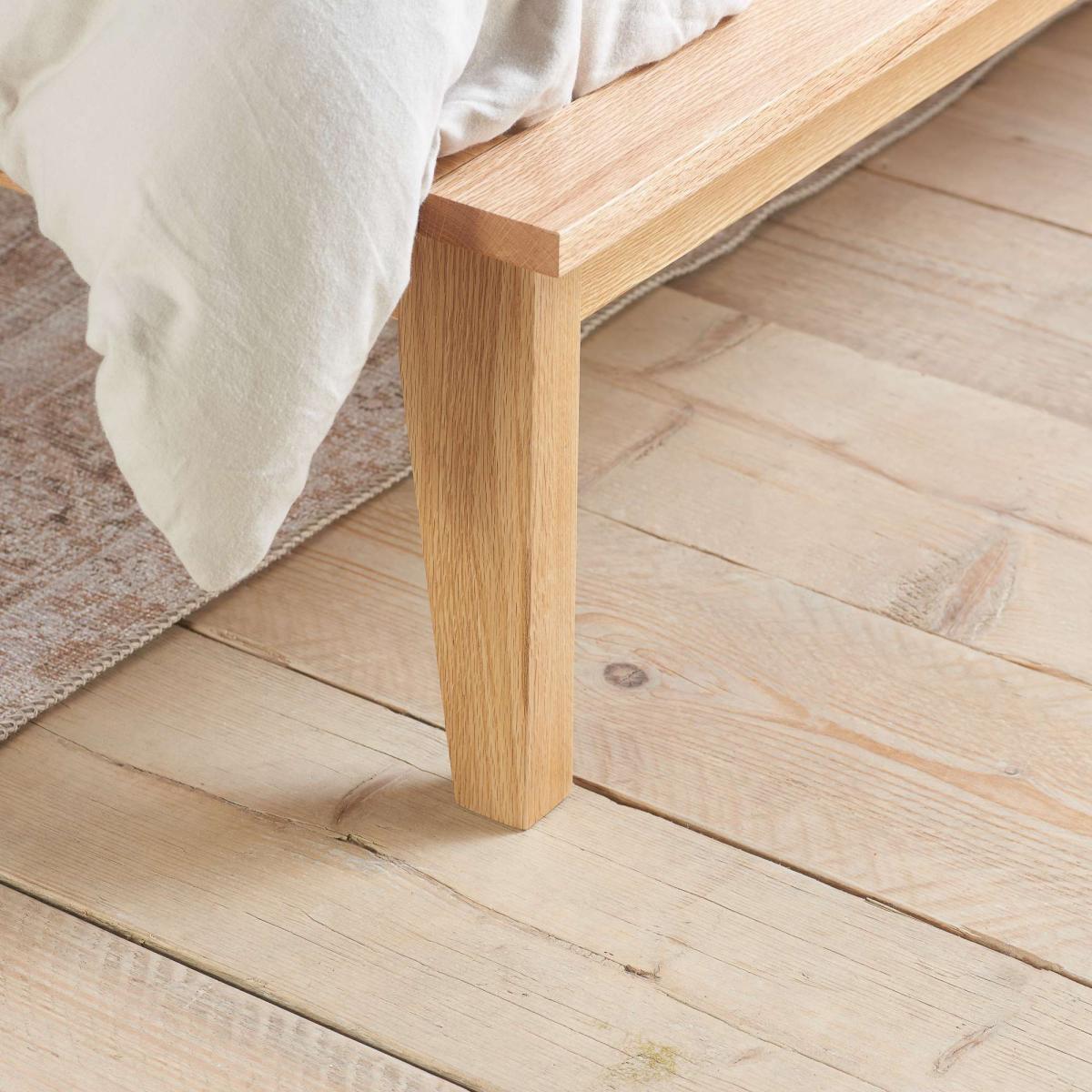 Birlea Astrid Rattan Bed Frame, Oak Oak – image 7