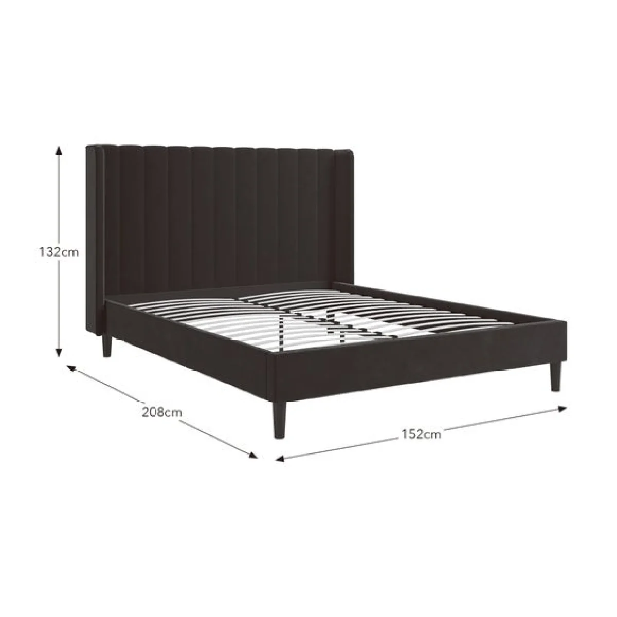 Alara Velvet Bed – image 7