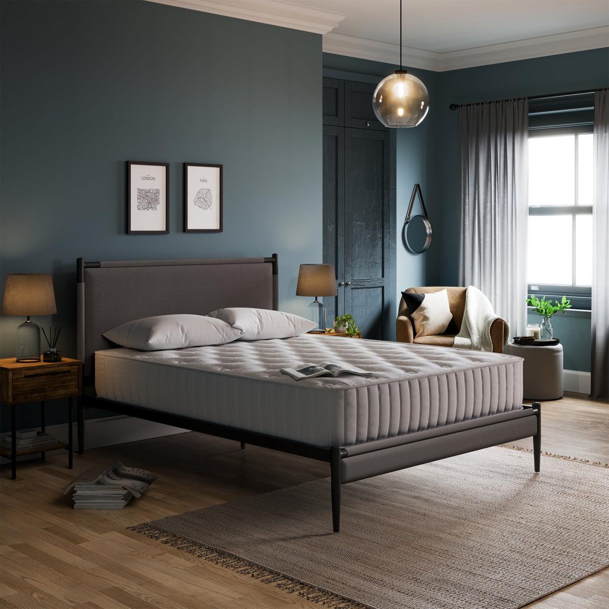 Marlo Metal Bed Charcoal – image 2