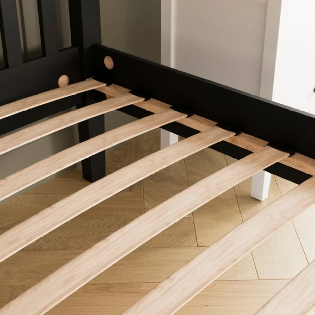 Lynton Tapered Leg Bed Frame – image 4