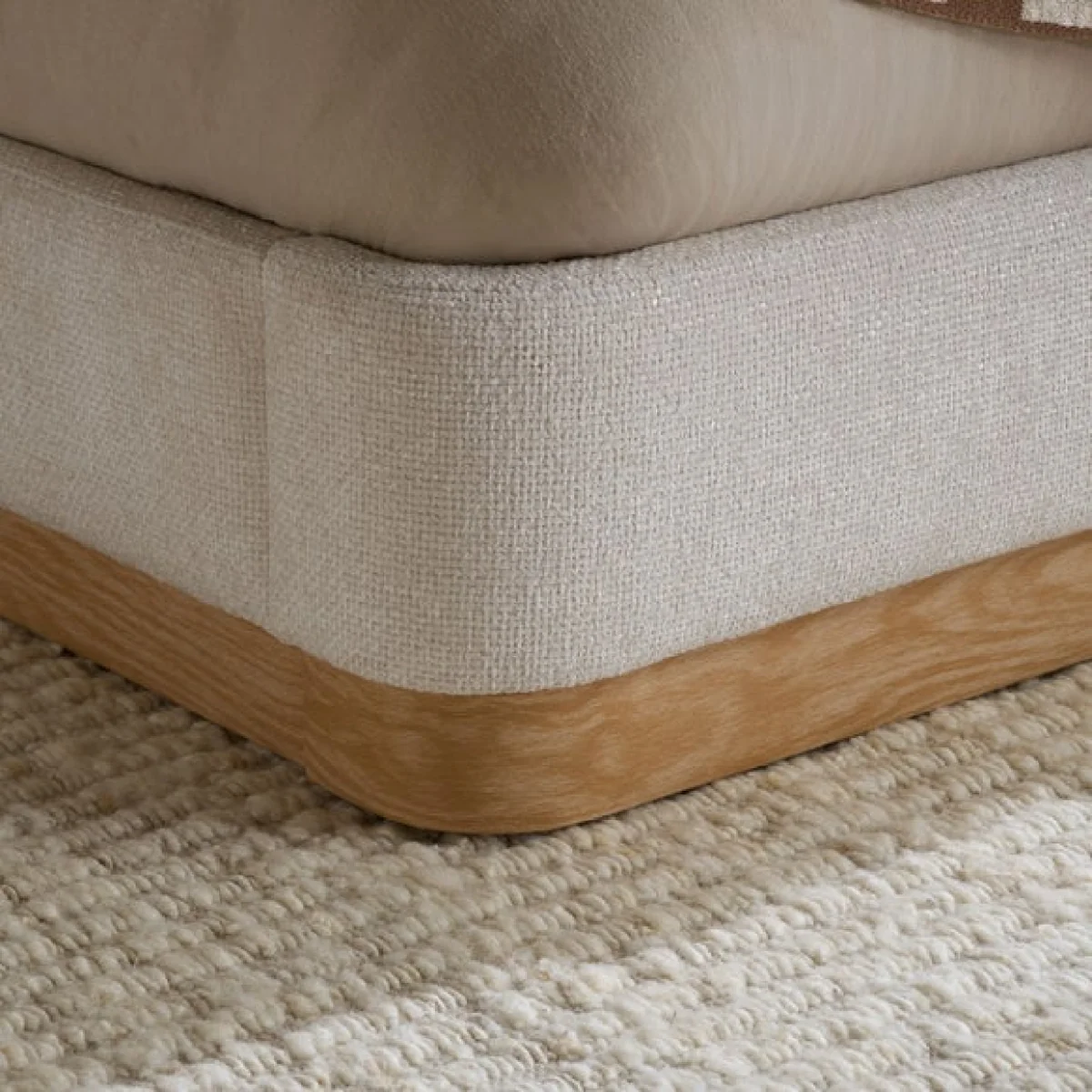 Girona Chenille Bed Frame – image 6