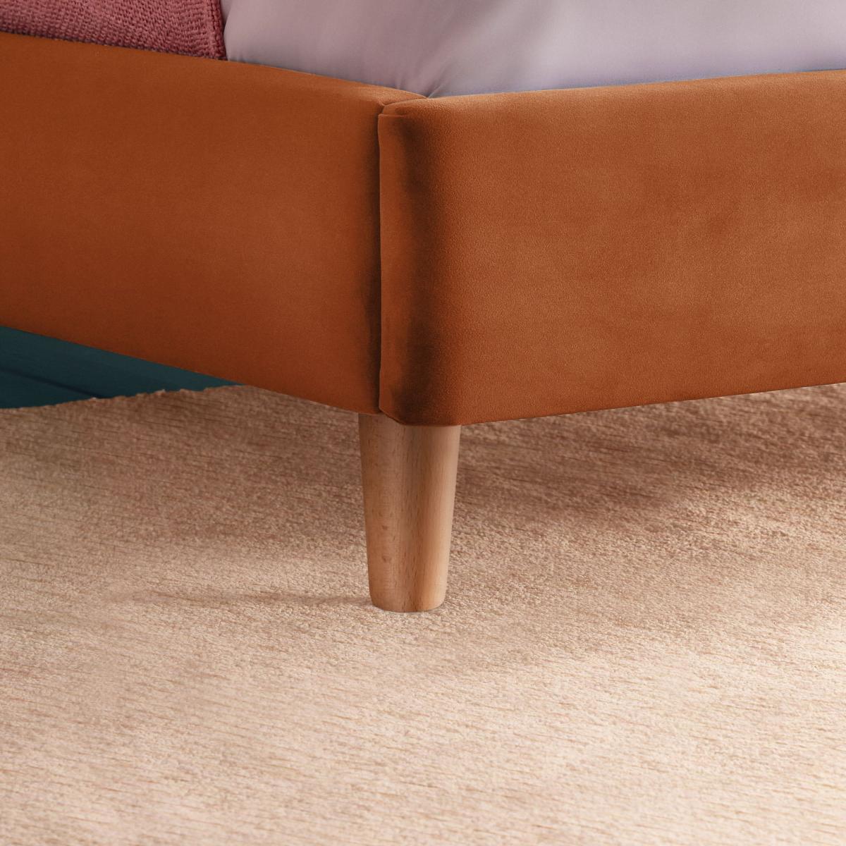 Octavia Bed Frame, Velvet Amber – image 6