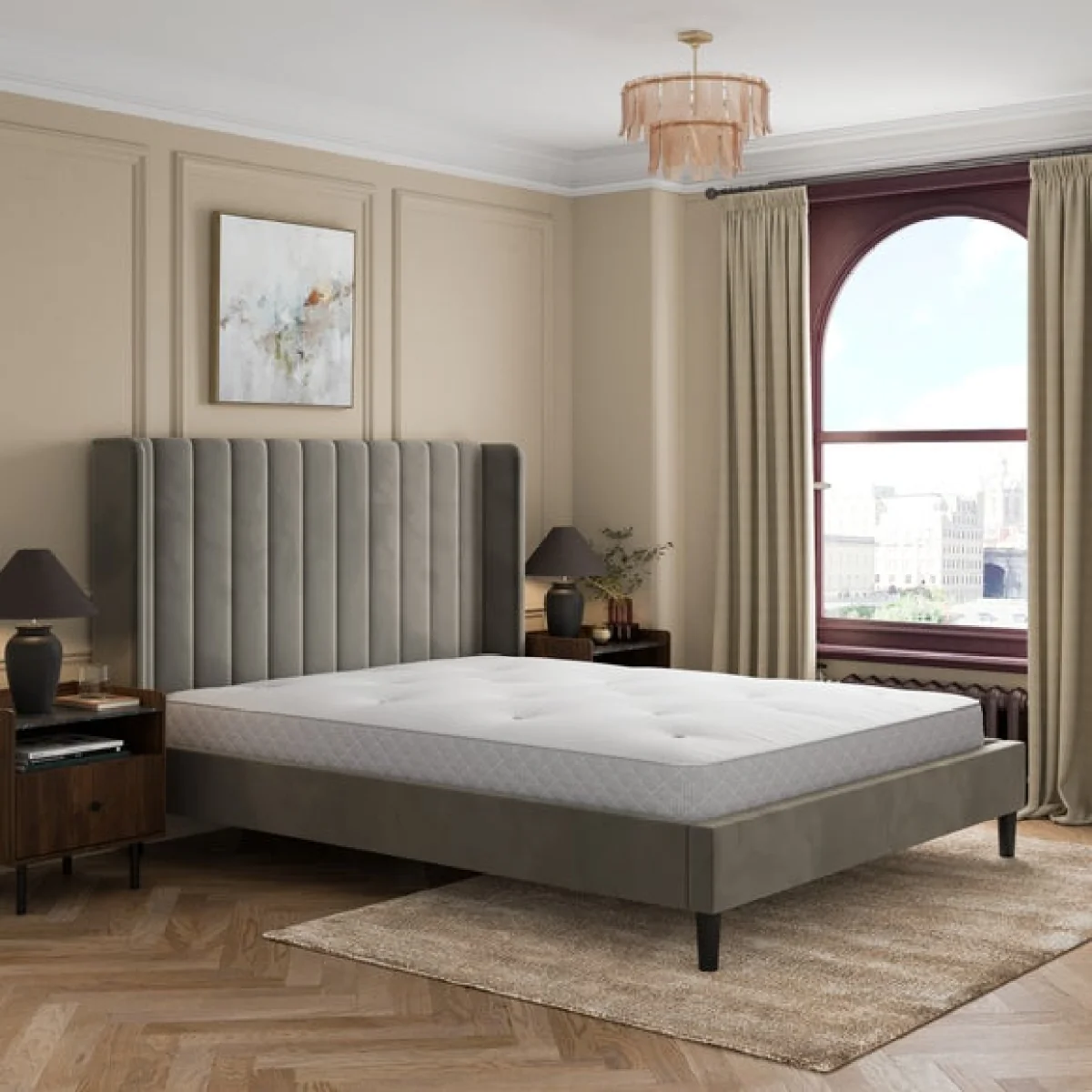 Alara Velvet Bed – image 8