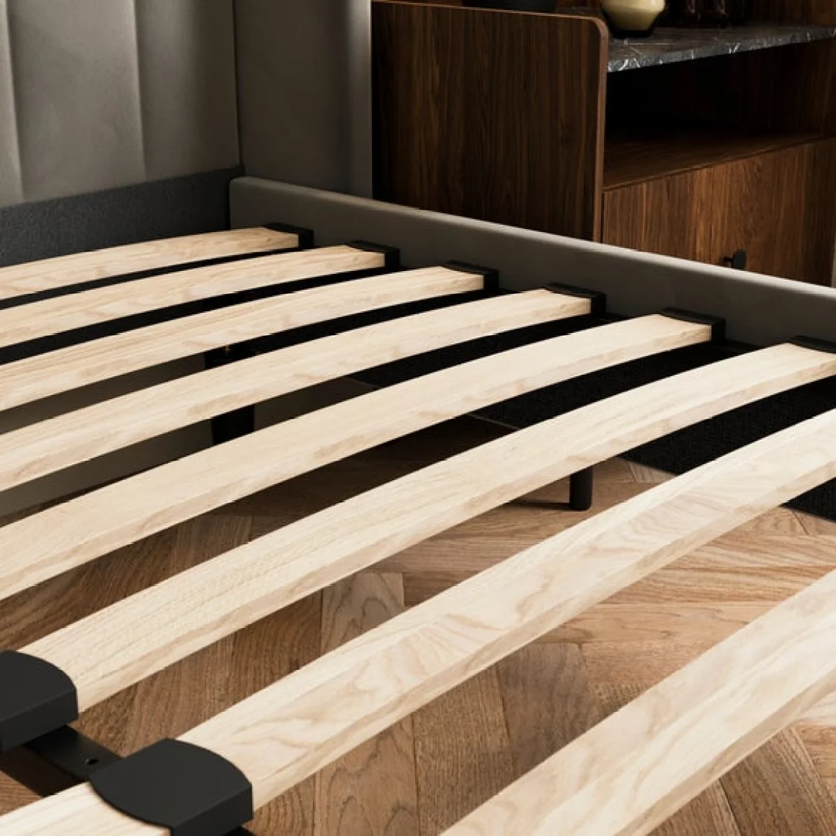 Alara Velvet Bed – image 10