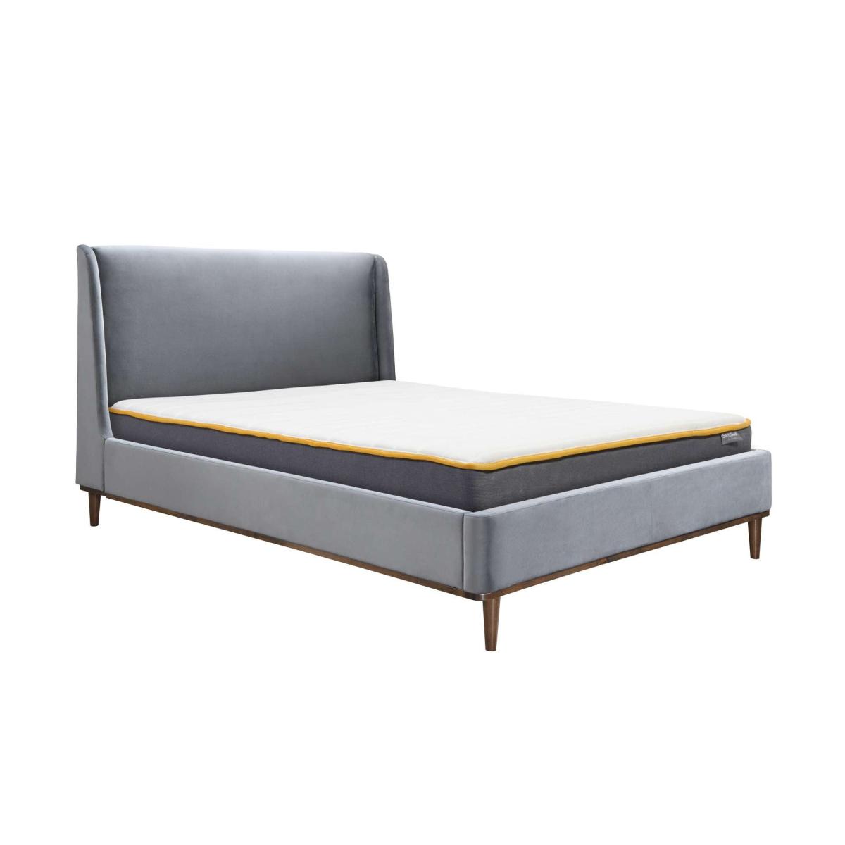 Birlea Lincoln Bed Frame, Velvet Grey – image 7