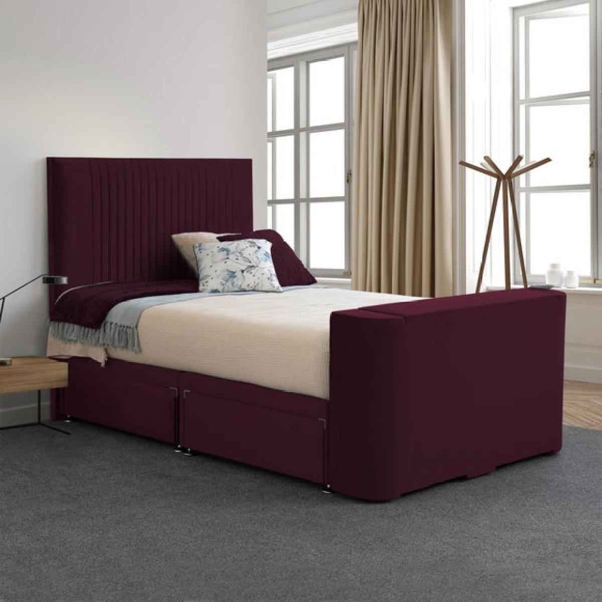 Sweet Dreams Opulence Vertical Pleated TV Bed – image 2