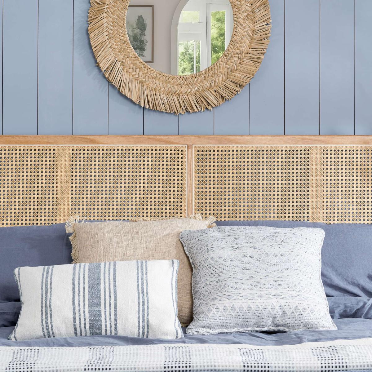 Birlea Elina Rattan Bed Frame, Oak Oak – image 6