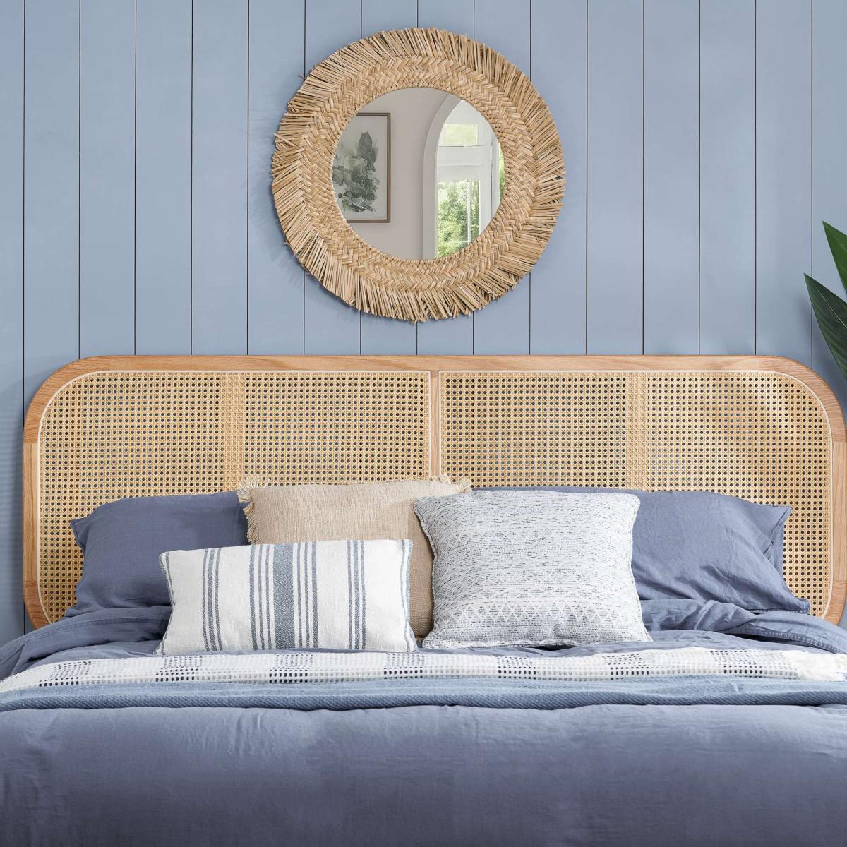 Birlea Elina Rattan Bed Frame, Oak Oak – image 7