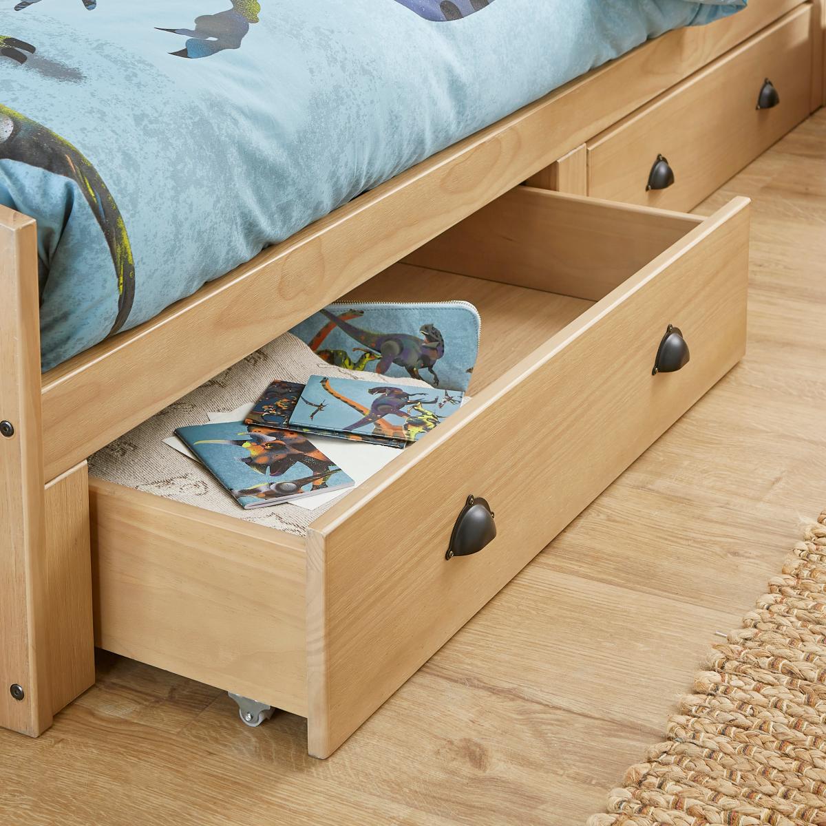 Kids Pine Bed Pine – image 2
