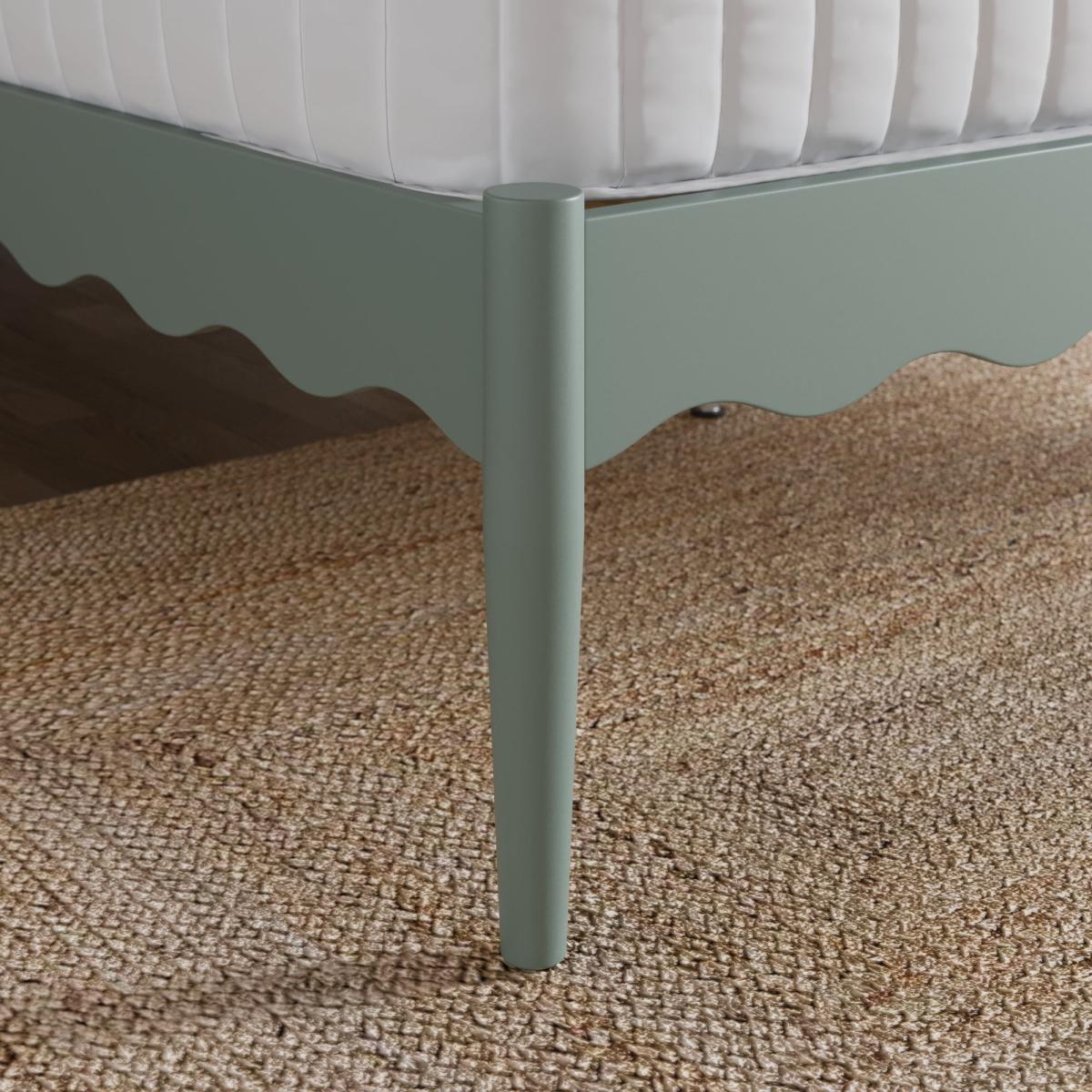 Emilie Bed Frame, Wood Lilypad – image 3