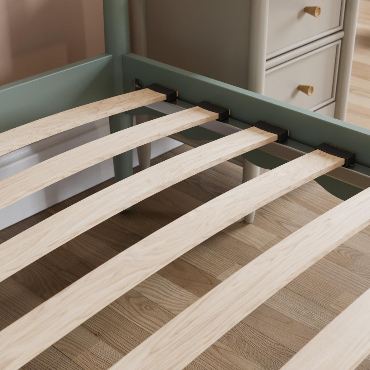Emilie Bed Frame, Wood Lilypad – image 4