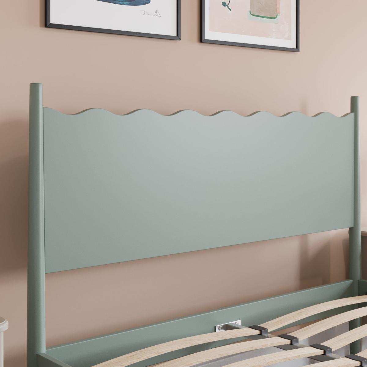 Emilie Bed Frame, Wood Lilypad – image 5