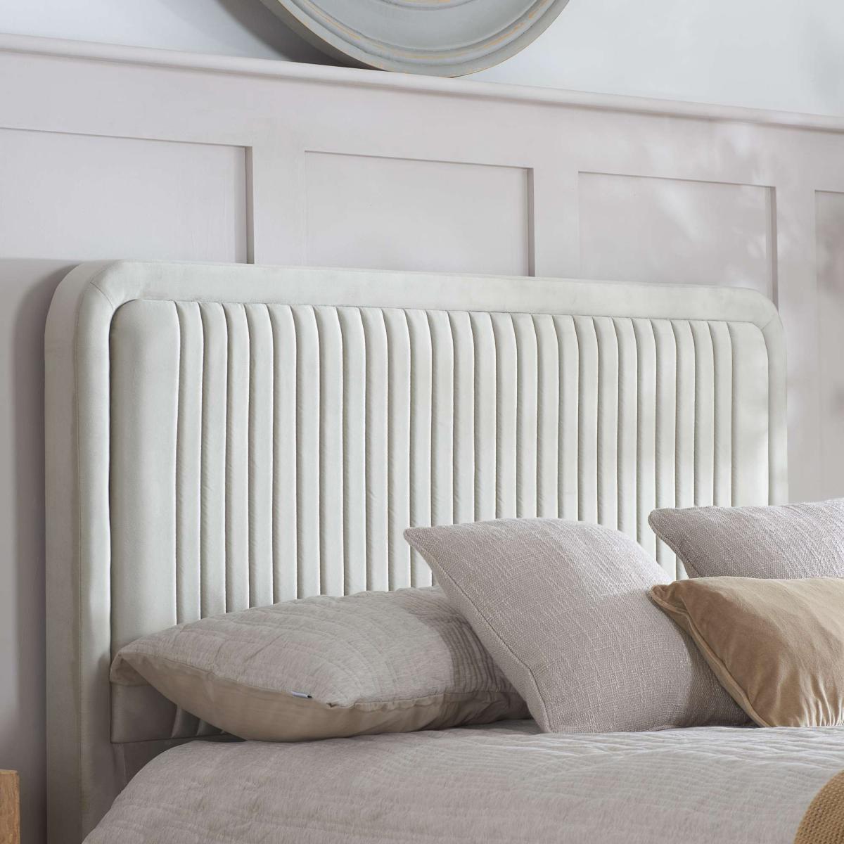 Birlea Ferne Bed Frame, Velvet Warm Stone – image 2