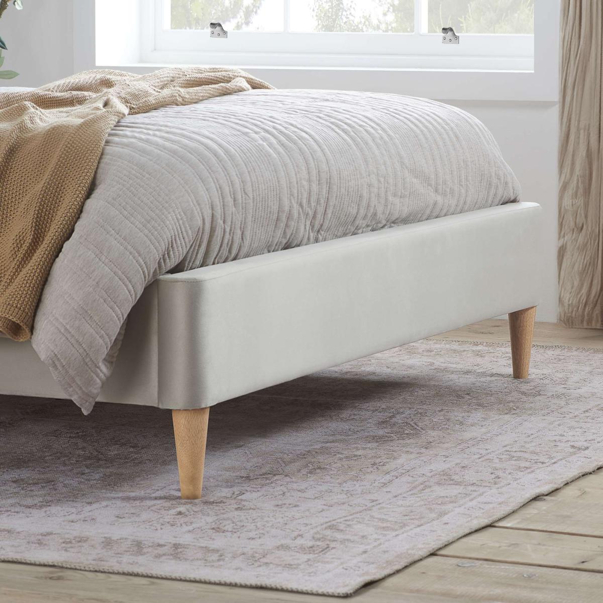 Birlea Ferne Bed Frame, Velvet Warm Stone – image 7