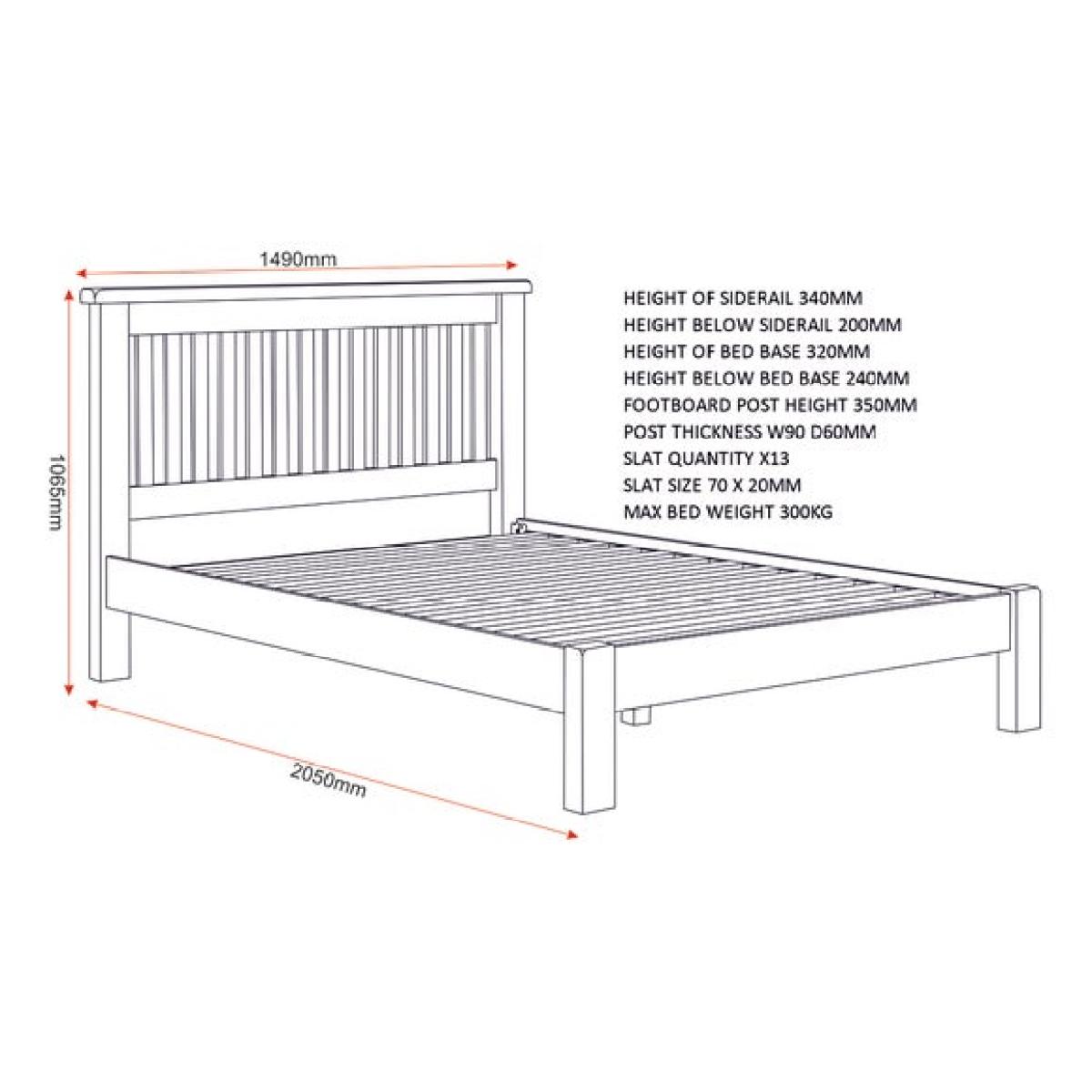 Windsor Low End Bed Frame – image 7
