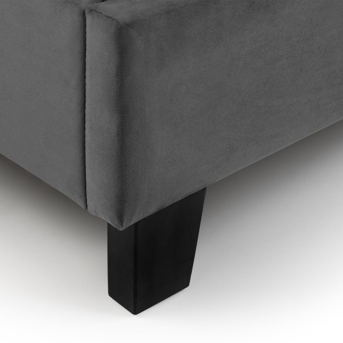 Return - Rosa Bed In A Box, Grey Velvet – image 8