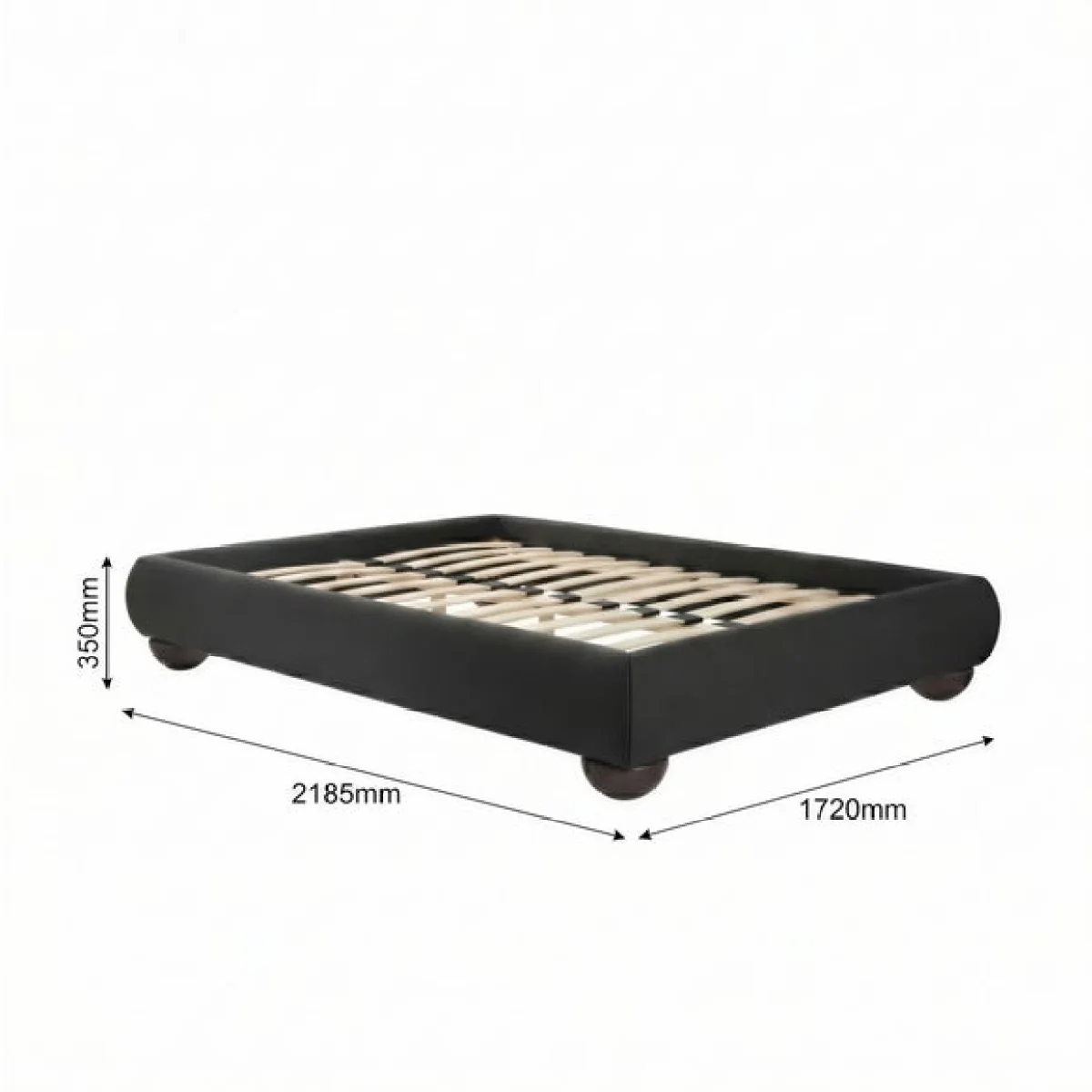 Soller Chenille Bed Frame – image 4