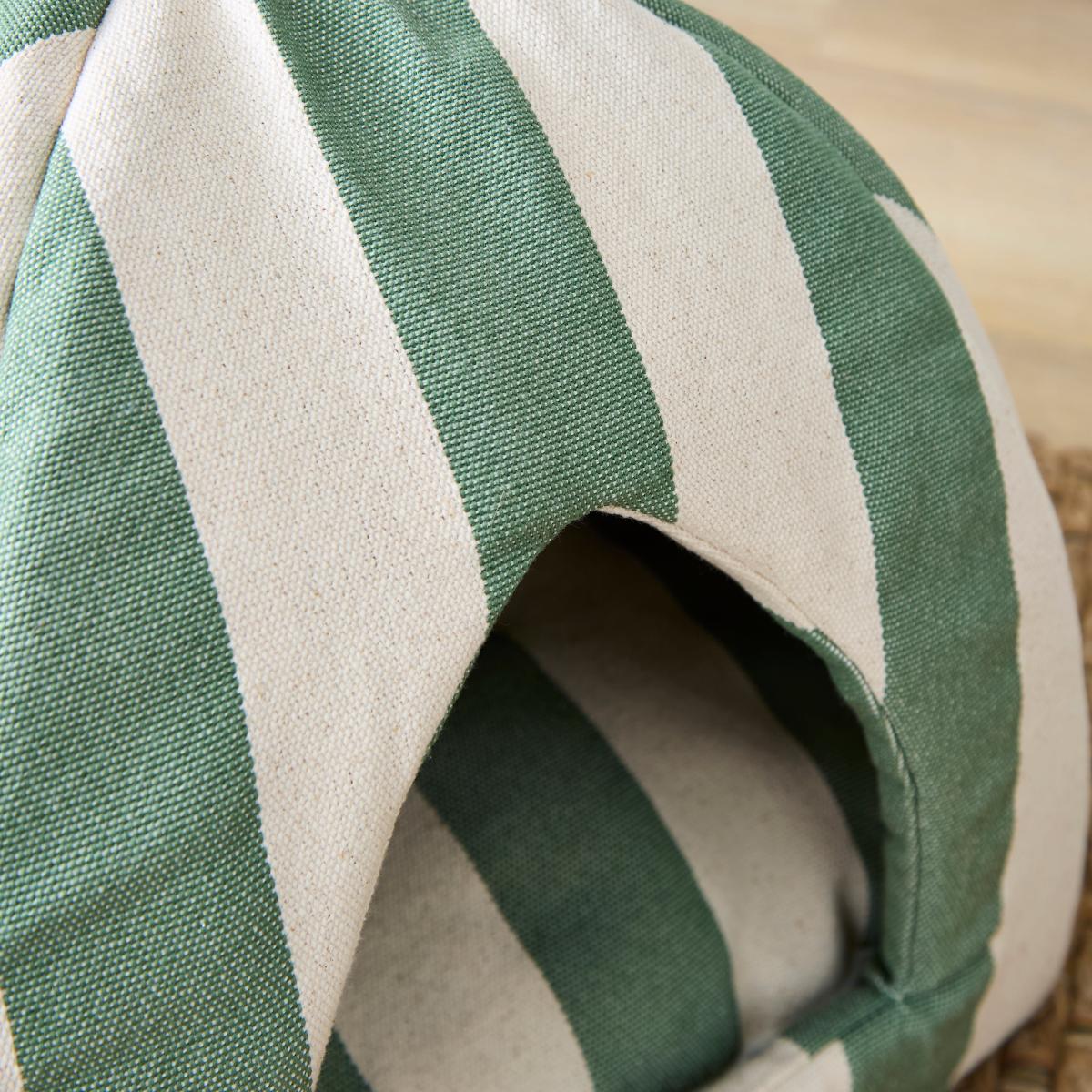Beatrice Stripe Cat Bed – image 2