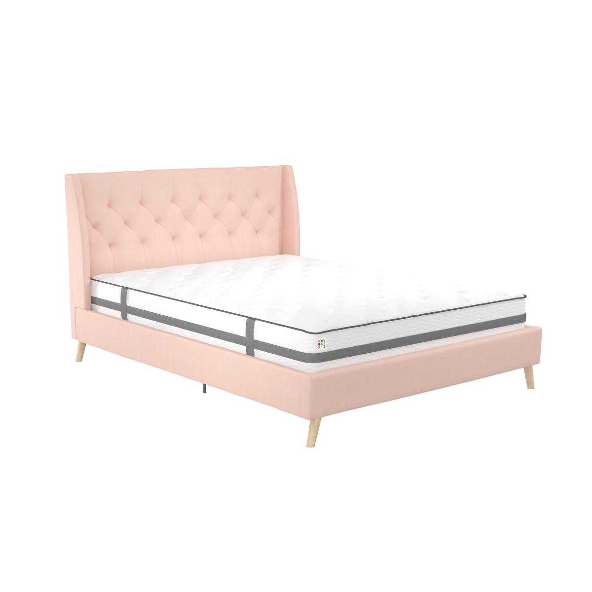 Novogratz Her Majesty Linen Bed Pink – image 3