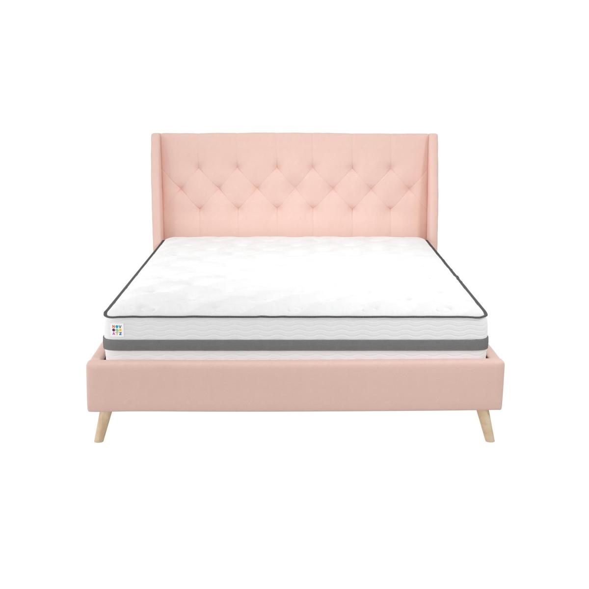 Novogratz Her Majesty Linen Bed Pink – image 4