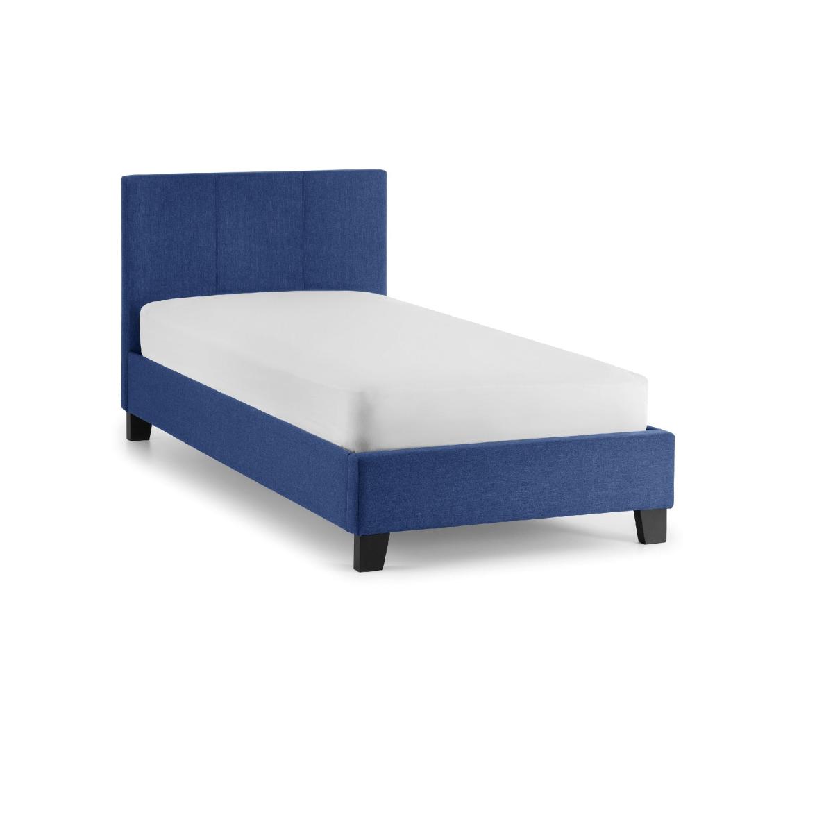 Rialto Fabric Bed Frame Blue – image 2