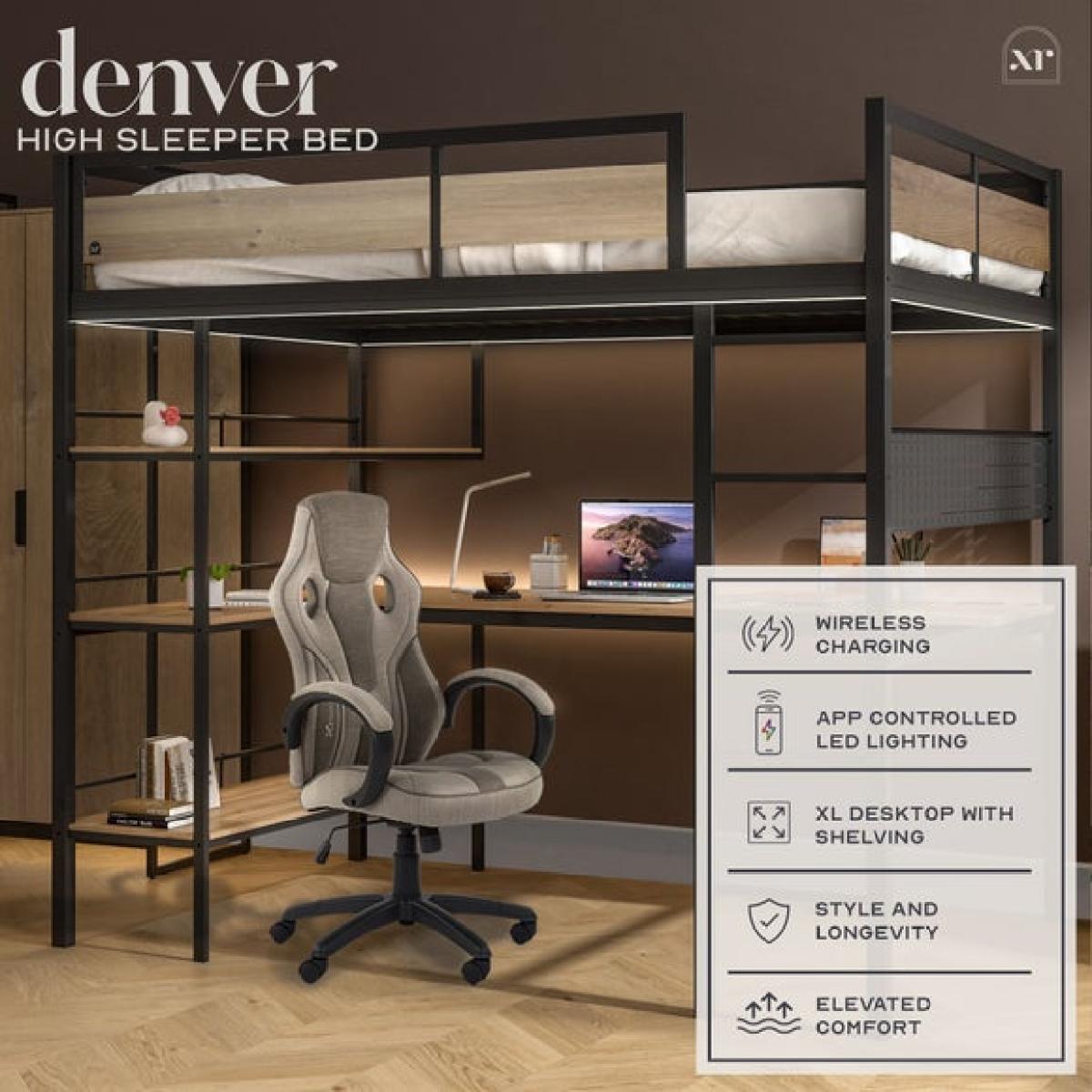 X Rocker Living Denver Highsleeper Bed – image 2