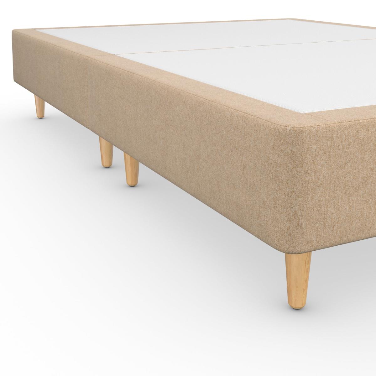 Platform Tweed Bed Base Brown – image 5