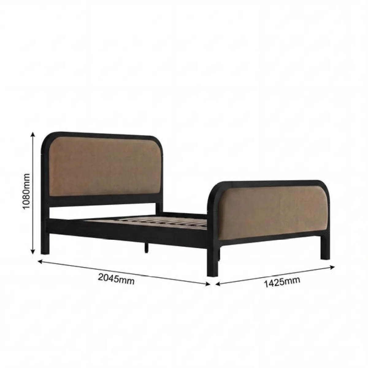 Ines Velvet Bed Frame – image 6