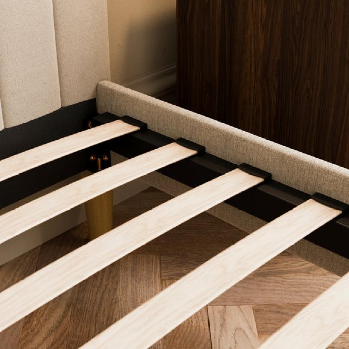 Brandon Chenille Bed Frame – image 4