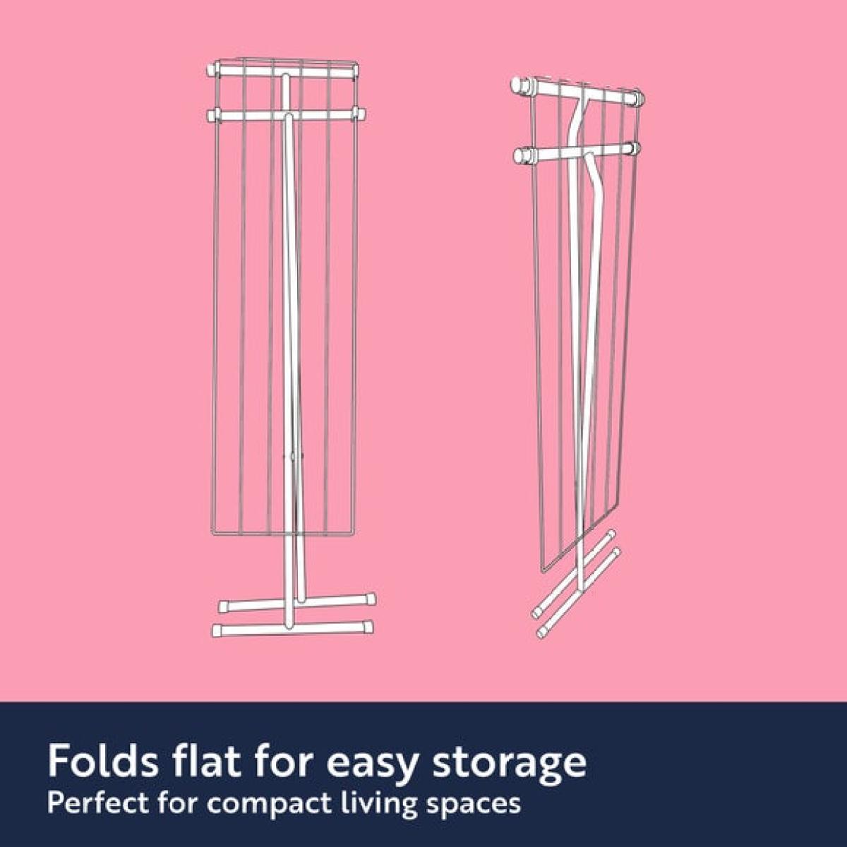 Beldray Flat Bed Clothes Airer – image 3