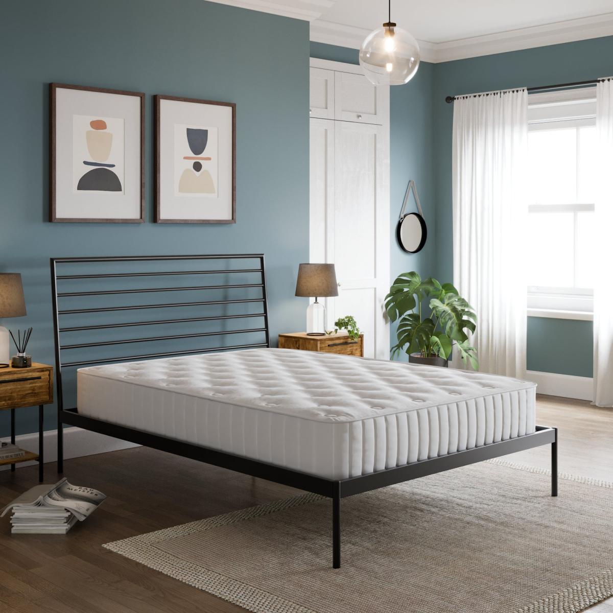 Raffy Bed Frame, Metal Black – image 2