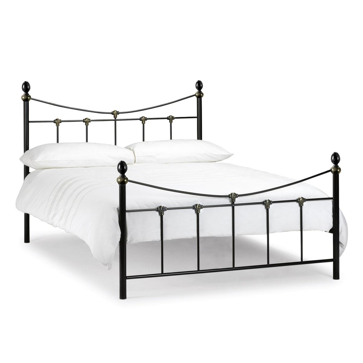 Rebecca Metal and Gold Bed Frame – image 2