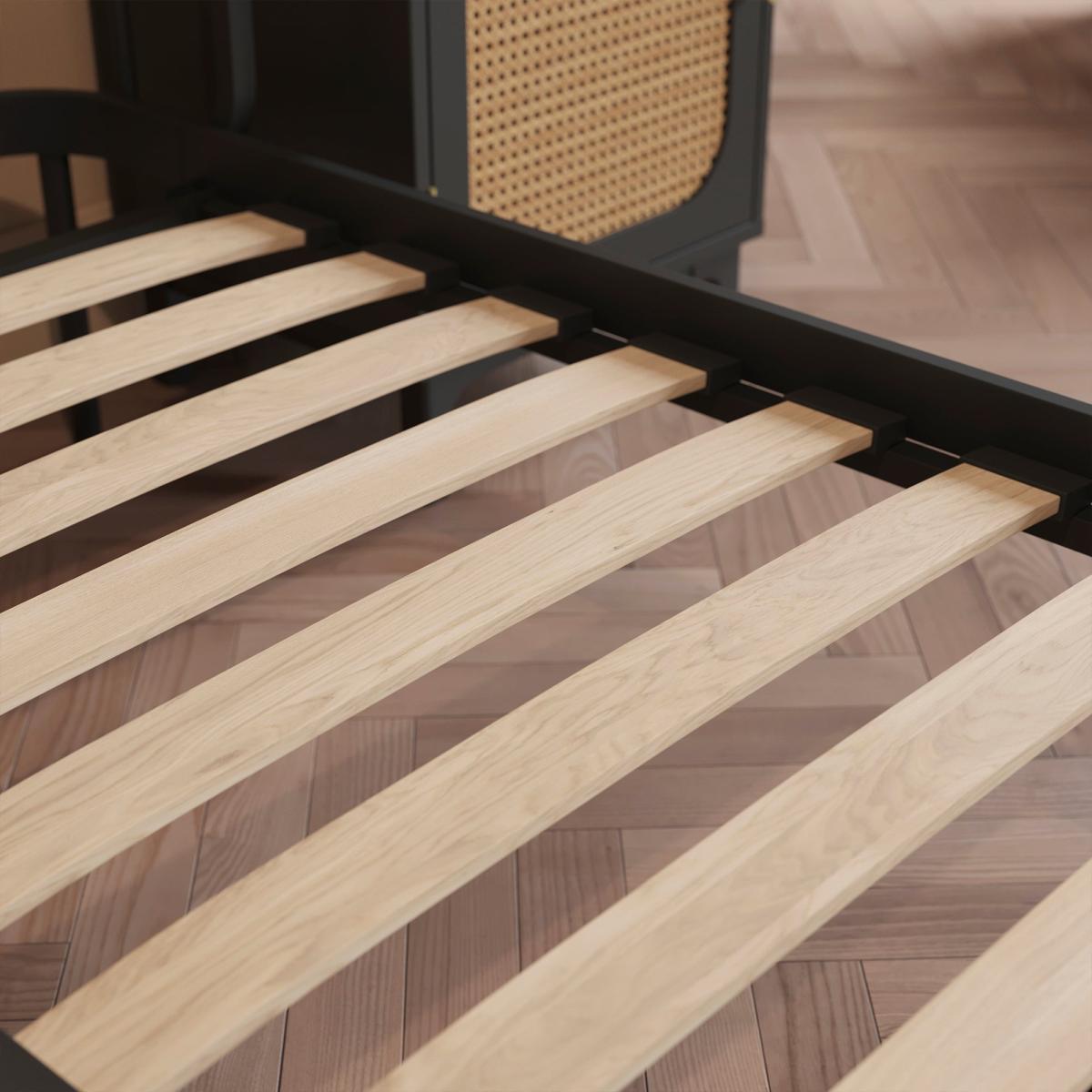 Elliot Curved Spindle Bed Black – image 4